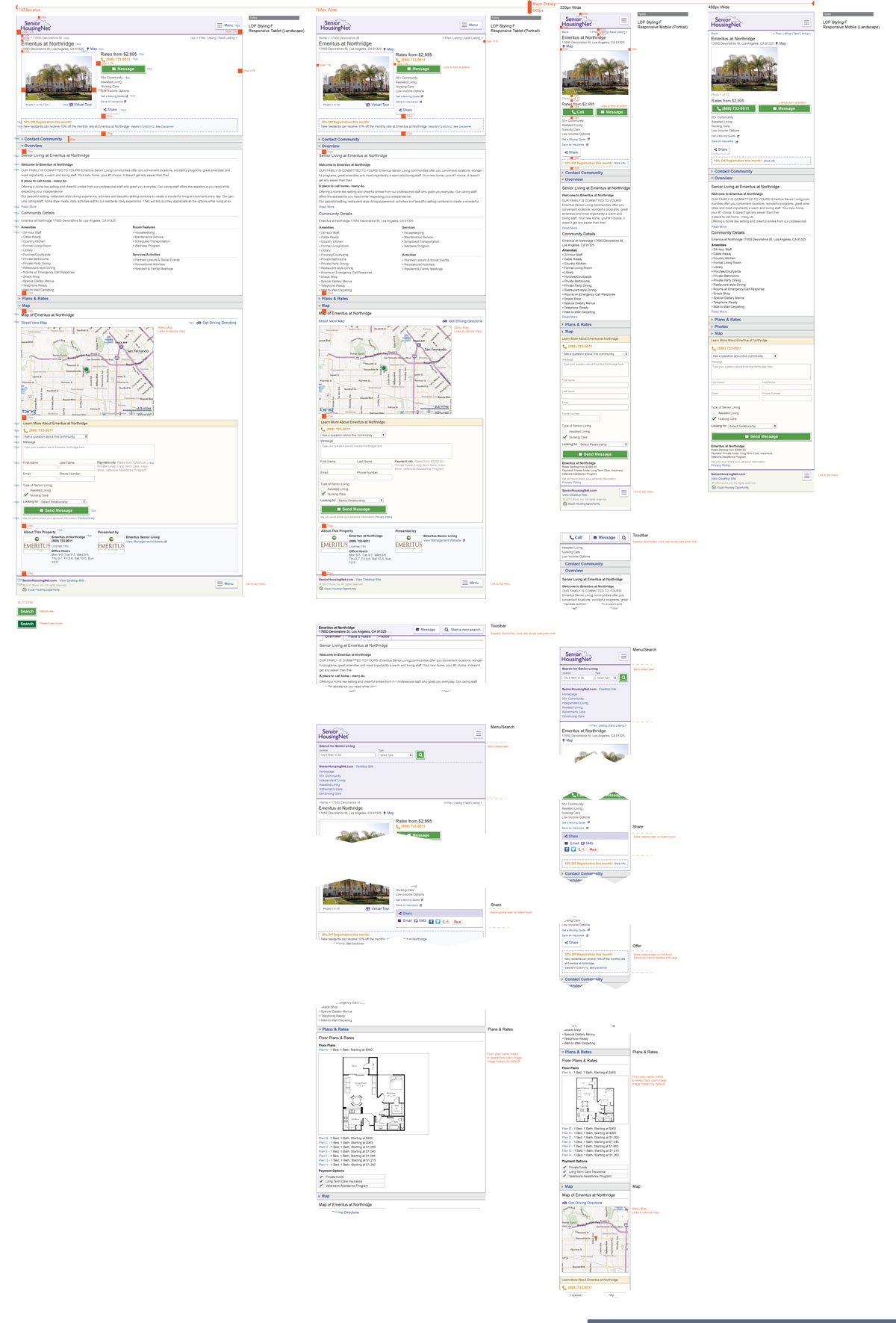 Layout Mockups