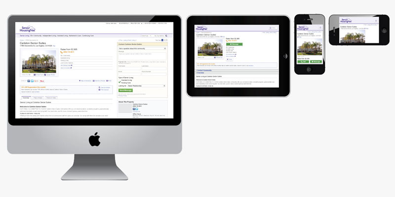 New Responsive Listings Pages